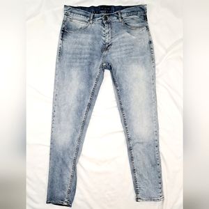Zara Light Blue Skinny Jeans for Men